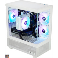 Thermaltake PC-000093-DE, PC Gaming bianco/trasparente