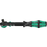 Wera Cricchetto Zyklop Speed 8000 B Black Edition, 3/8", Pistola Nero/Verde