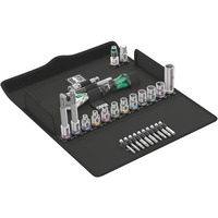 Wera Set bicicletta 7, 3/8", Set di strumenti Nero/Verde