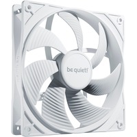 be quiet! Pure Wings 3 140mm PWM White Case per computer Ventilatore 14 cm Bianco 1 pz, Ventola bianco, Ventilatore, 14 cm, 1200 Giri/min, 97,5 m³/h, Bianco