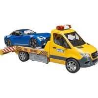 bruder 02675, Veicolo modello arancione /Blu