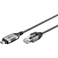 goobay 74404, Adattatore Nero/grigio