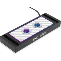 Alphacool Apex RAM X4 Water Cooler Silver, Raffreddamento ad acqua Nero/Argento