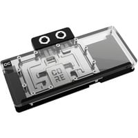 Alphacool Core RX 9070 XT Mercury, Raffreddamento ad acqua trasparente/cromo