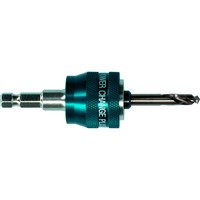 Bosch 2 608 594 256 punta per trapano, Adattatore Nero, Trapano, Martello perforatore, 7,15 mm, 65 mm, In lega Cobalto-Accaio Rapido, Attacco esagonale