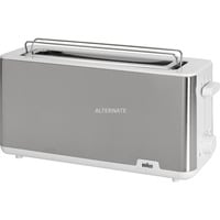 Braun HT 1610 WH, Tostapane accaio/Bianco