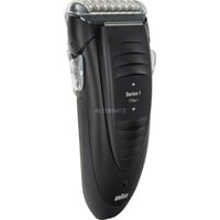 Braun Series 1 170 s-1 Rasoio elettrico a lamina Nero Nero/Nero, Rasoio, Nero, AC, 100-240 V, 293 g, 45,5 mm