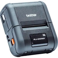 Brother RJ-2050 stampante POS 203 x 203 DPI Con cavo e senza cavo Termica diretta Stampante portatile, Stampante ricevute Nero, Termica diretta, Stampante portatile, 203 x 203 DPI, 6 ips (pollici al secondo), 152 mm/s, 4 cm
