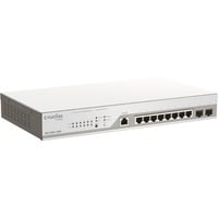 D-Link DBS-2000-10MP switch di rete Gestito L2 Gigabit Ethernet (10/100/1000) Supporto Power over Ethernet (PoE) Grigio, Interruttore Gestito, L2, Gigabit Ethernet (10/100/1000), Supporto Power over Ethernet (PoE), Montaggio rack