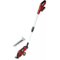 EINHELL Power X-Change tagliasiepi/tagliabordi a batteria GE-CG 18/100 Li T, 18 Volt, Forbici per erba rosso/Nero