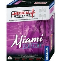 KOSMOS Medical Mysteries - Miami Flatline 60 min Gioco da tavolo Deduzione, Giochi di società Gioco da tavolo, Deduzione, 16 anno/i, 60 min