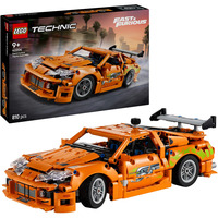 Technic 42204 Fast and Furious Toyota Supra MK4, Macchina Giocattolo, Motore 6 Cilindri e Portiere Apribili, Bambini 9+, Giochi di costruzione