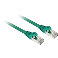 Sharkoon Cavo patch SFTP, RJ-45, con cavo grezzo Cat.7a verde