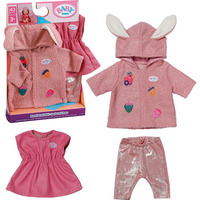 ZAPF Creation BABY born® Set cappotto con vestito 43cm, Accessori della bambola 