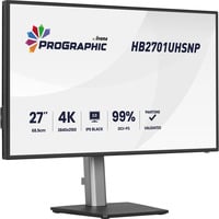 iiyama ProGraphic HB2701UHSNP-B1, Monitor LED Nero (opaco)