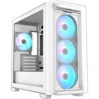 ASUS A23 PLUS TG ARGB WHITE Micro Tower Bianco, Chassis Tower bianco, Micro Tower, PC, Bianco, micro ATX, Mini-ITX, Gaming, Multi