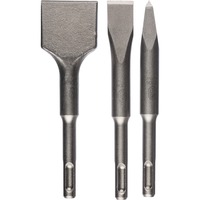 Bosch 2 608 690 180 accessorio per martello perforatore Attacco per scalpello per martello perforatore, Insieme a scalpello  Attacco per scalpello per martello perforatore, Bosch, Argento, Metallo, 140 mm