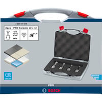 Bosch Set di corone da trapano PRO Ceramic dry X-LOCK, Ø 6 - 12mm, Drill bit set 