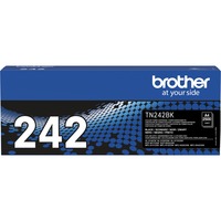 Brother TN-242BK cartuccia toner 1 pz Originale Nero 2500 pagine, Nero, 1 pz