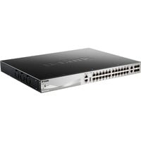 D-Link DGS-3130-30PS/E switch di rete Gestito L3 Gigabit Ethernet (10/100/1000) Supporto Power over Ethernet (PoE) Grigio, Interruttore Gestito, L3, Gigabit Ethernet (10/100/1000), Supporto Power over Ethernet (PoE), Montaggio rack