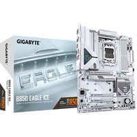 GIGABYTE B850 EAGLE ICE, Scheda madre bianco/Argento