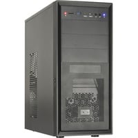 Inter-Tech 88881380, Chassis Tower Nero