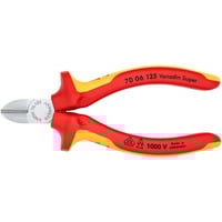 KNIPEX 70 06 125, Pinze di taglio rosso/Giallo
