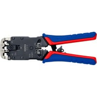 KNIPEX Crimpzange 97 51 12 SB, Pinza crimpatrice blu/Rosso