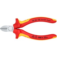 KNIPEX Tronchese isolato VDE 70 06 125, Pinze di taglio rosso/Giallo