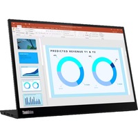 Lenovo ThinkVision M14d Monitor, Monitor LED Nero, 35,6 cm (14"), 2240 x 1400 Pixel, 2.2K, LED, 8 ms, Nero
