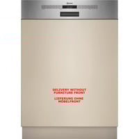 Neff S145EAS16E lavastoviglie A scomparsa parziale 13 coperti acciaio inox satinato, A scomparsa parziale, Dimensione massima (60 cm), Acciaio inox, Pulsanti, 1,75 m, 1,65 m