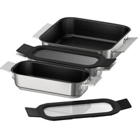 Neff Z9403FF0, Set di padelle accaio/Nero
