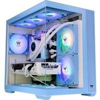 Thermaltake View 380 TG ARGB, Chassis Tower celeste