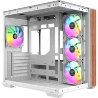 Thermaltake View 380 WS ARGB, Chassis Tower bianco/legno