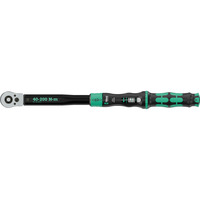 Wera Click-Torque Lock C 3 R/L, 05075695001, Chiave dinamometrica Nero/Verde