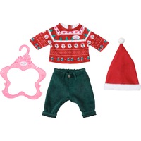 ZAPF Creation X-MAS Outfit BABY born X-MAS Outfit, Set di vestiti per bambola, 3 anno/i, 187,5 g