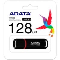 ADATA AUV150-128G-RBK, Chiavetta USB Nero/Rosso