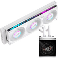 ASUS ROG Strix SLC IV 360 ARGB LCD, Raffreddamento ad acqua bianco