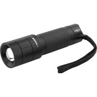 Ansmann M250F Nero Torcia a mano, Torcia elettrica Nero, Torcia a mano, Nero, Pulsanti, Manopola, 1 m, IP54, 1 lampada(e)