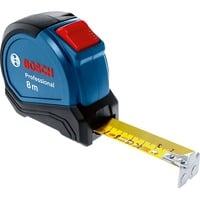 Bosch 1 600 A01 V3S rotella metrica 8 m Nero, Blu, Rosso, Misura di nastro blu, 520 g