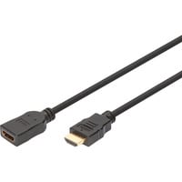 Digitus Cavo di prolunga HDMI High Speed con Ethernet Nero