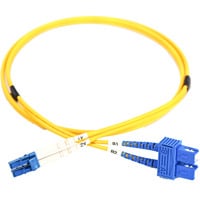 Digitus Cavo patch LWL, duplex, connettore LC > SC, monomodale OS2 giallo