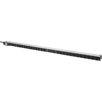 Digitus PDU IT base con profilo in alluminio, 24x C13, 4x C19, Ciabatta Nero/alluminio
