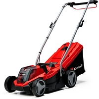EINHELL GE-CM 18/33 Li (1x4,0Ah) Tagliaerba a spinta Batteria Nero, Rosso, Rasaerba rosso/Nero, 0Ah), Tagliaerba a spinta, 33 cm, 2,5 cm, 6,5 cm, 30 L, 4 ruota(e)