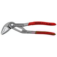 KNIPEX Cobra ES 87 51 180, 180mm, Tubi, pinza regolabile Nero/Rosso