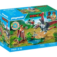 PLAYMOBIL Dinos Stazione di osservazione per Dimorphodon, Giochi di costruzione 
