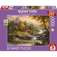 Schmidt Spiele Blend Cota: Casa estiva, Puzzle 