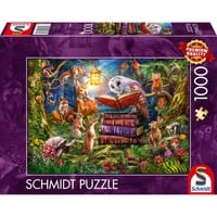 Schmidt Spiele Storie della foresta per la notte, Puzzle 
