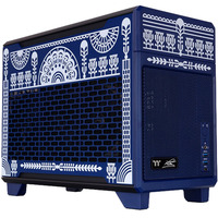 Thermaltake TR100 Koralie Edition, Chassis Tower blu/Bianco