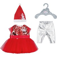 ZAPF Creation BABY born Xmas Dress 43cm, Accessori della bambola BABY born Xmas Dress 43cm, Vestito per bambola, 3 anno/i